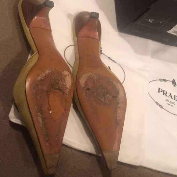 Authentic gently worn Prada shoes - Picture 6 of 7